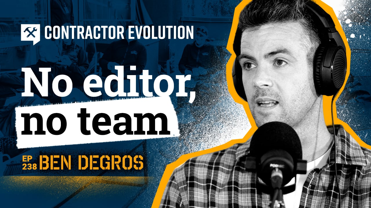 Why 700K People Are Watching Drywall Videos (Strategy Revealed) - Ben Degros