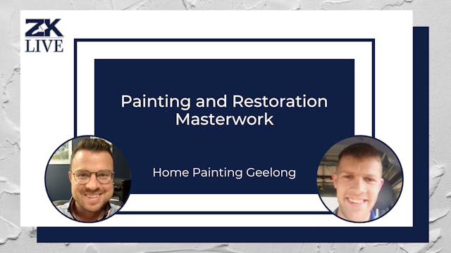 Painting and Restoration Masterwork