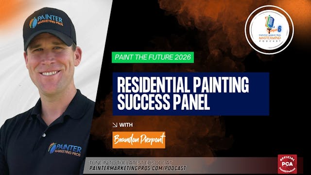 Residential Painting Success Panel