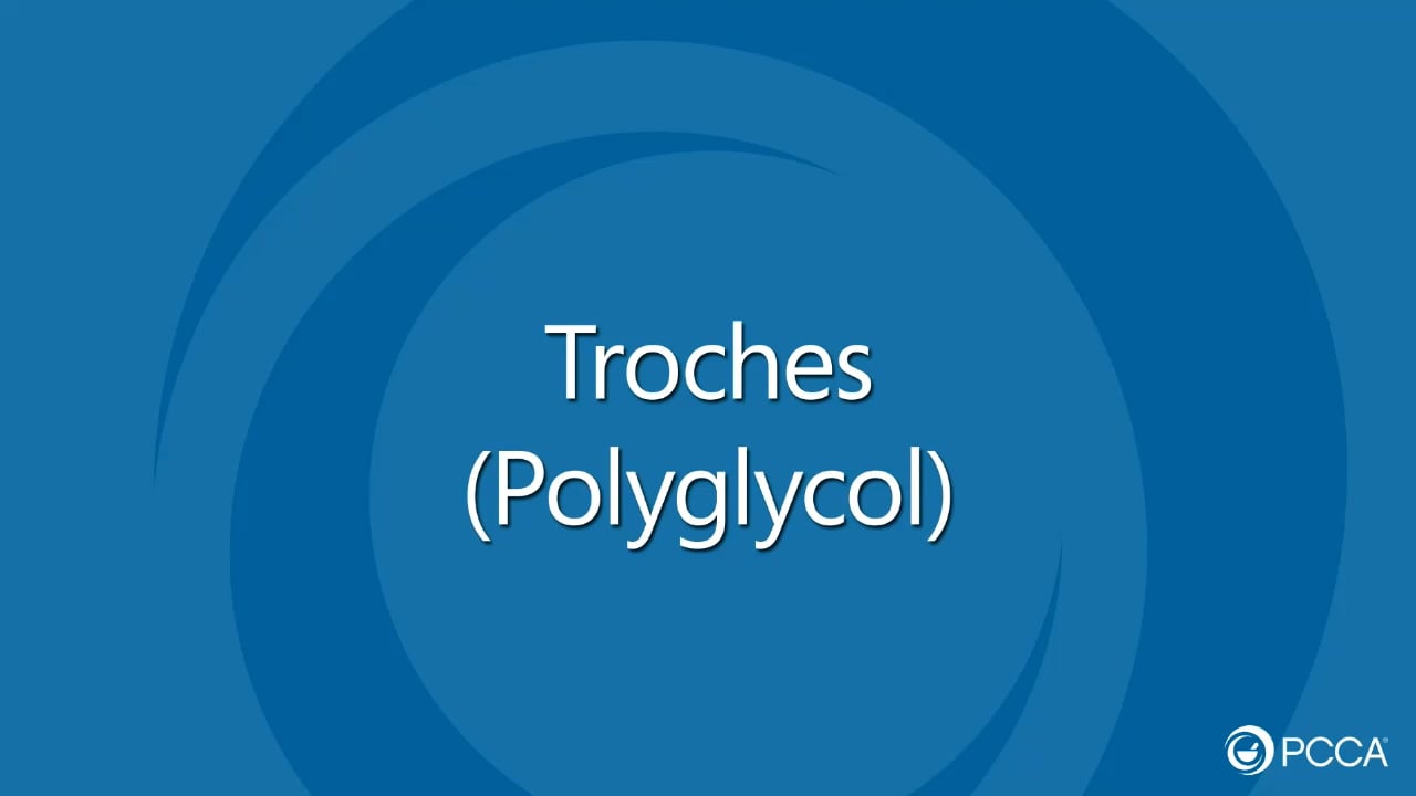 Troche (Polyglycol)
