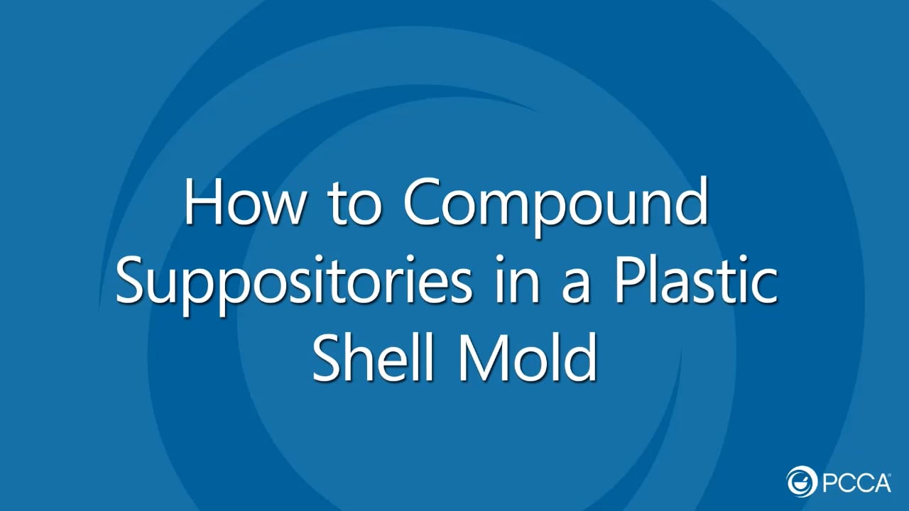 Suppositories (Plastic Shell Mold)