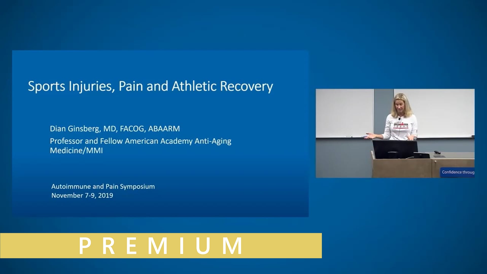 Sports Injuries, Pain, and Athletic Recovery