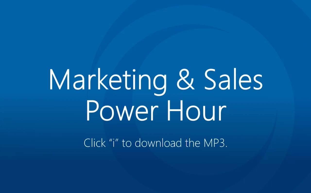 Power Hour-2020-03-March: Customer Relationship Management (CRM) Tools...what you need to know
