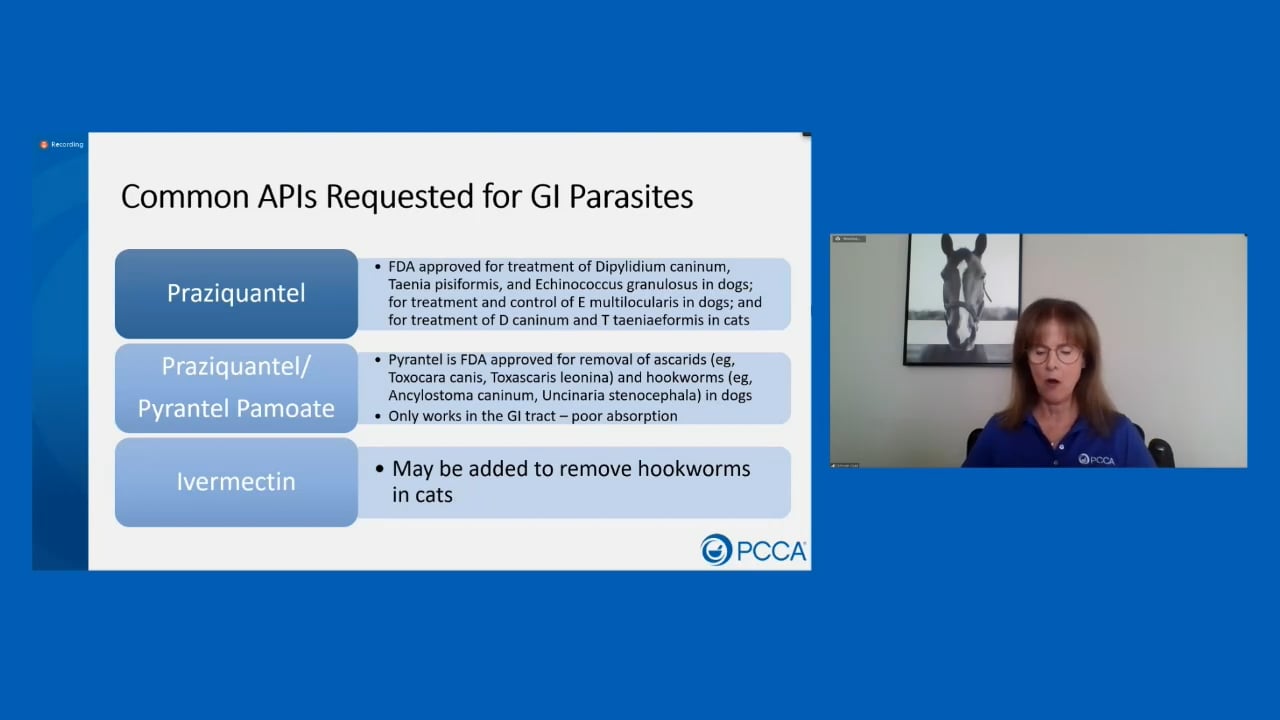 Compounding Opportunities for Common Canine and Feline Medical Conditions
