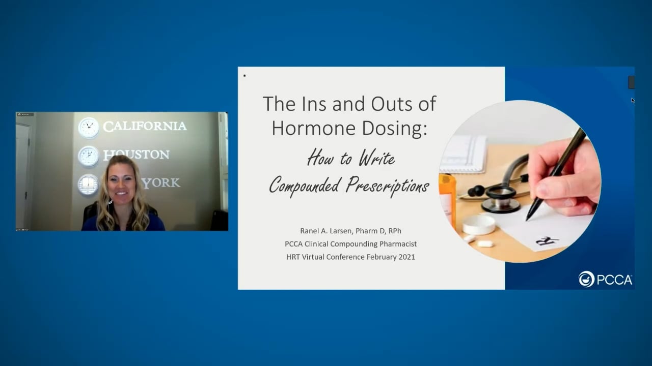 The Ins and Outs of Hormone Dosing: How to Write Compounded Prescriptions