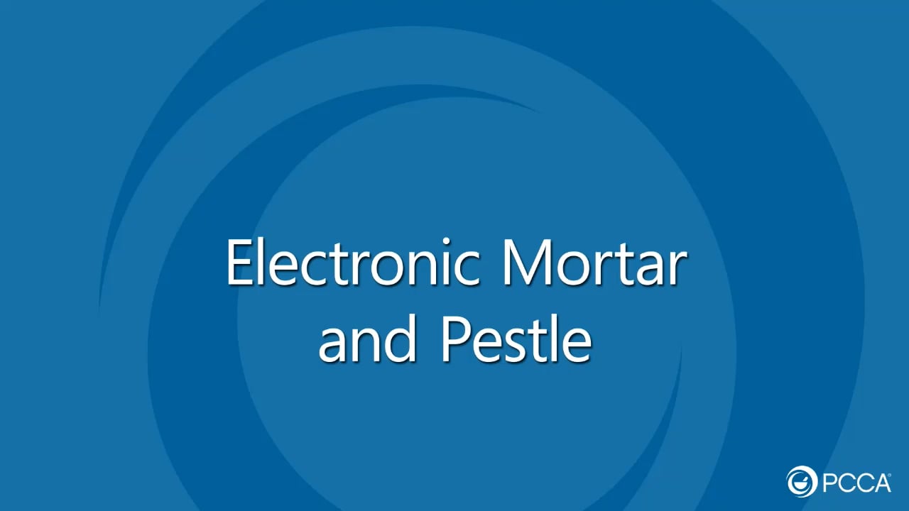 Electronic Mortar and Pestle (EMP)