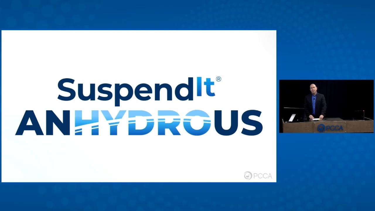 Learn About SuspendIt® Anhydrous