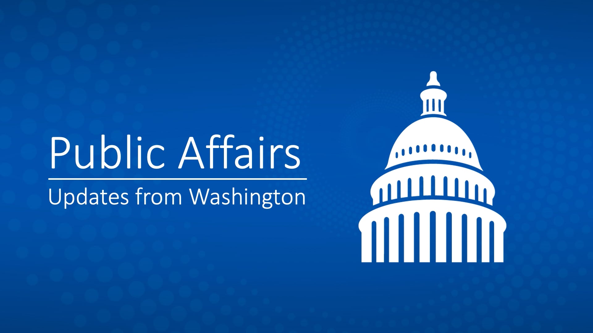 *NEW* Public Affairs: 2026-07-July
