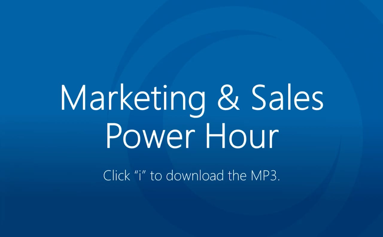 Power Hour-2020-01-January: How to host successful patient events in your pharmacy.