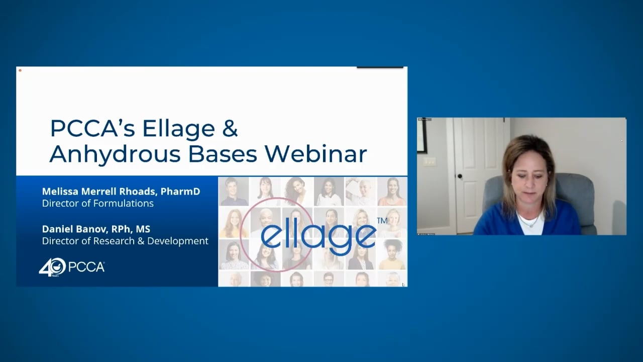 New Base Technology - Ellage® & Anhydrous Bases