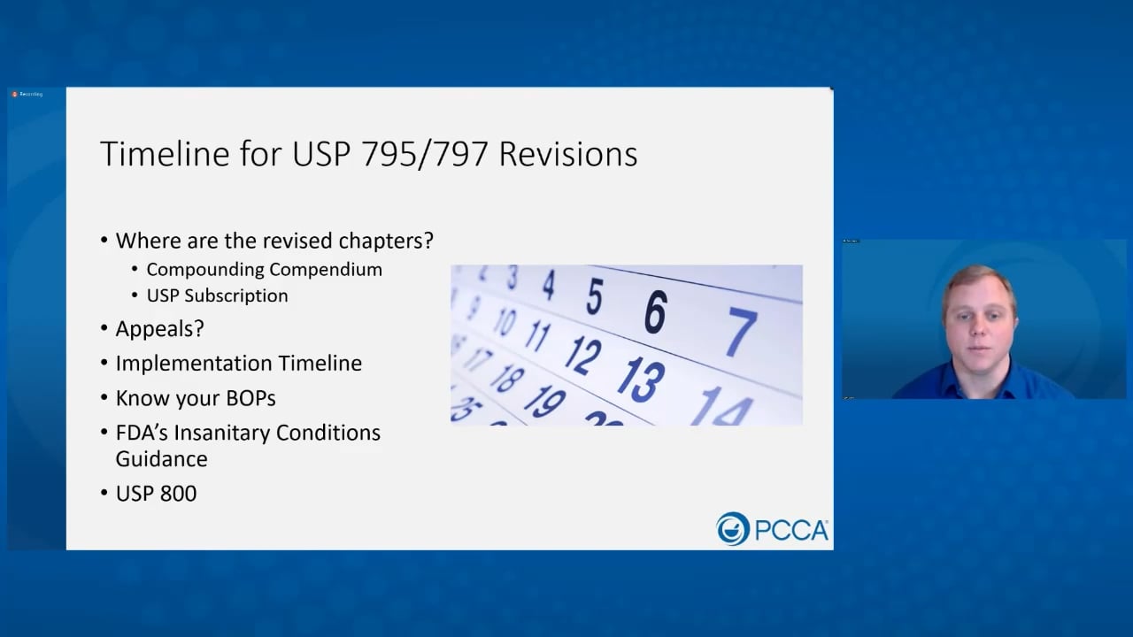 USP 795 & USP 797 Revisions