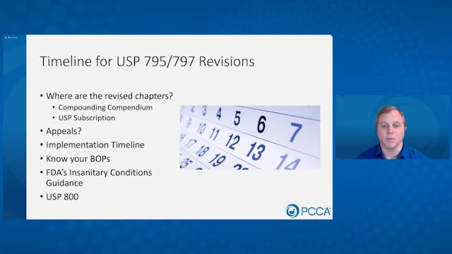 USP 795 & USP 797 Revisions