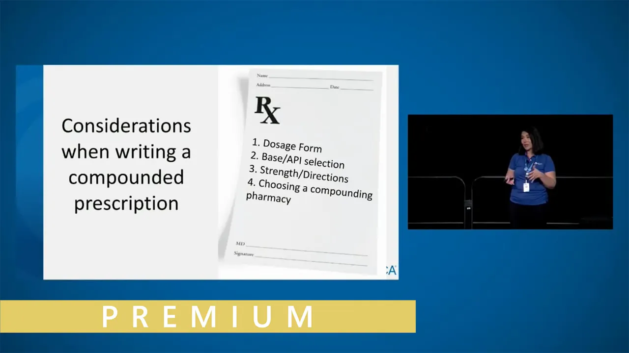 Hormone Dosing and Writing Compounded Prescriptions - HRT - PCCA Play