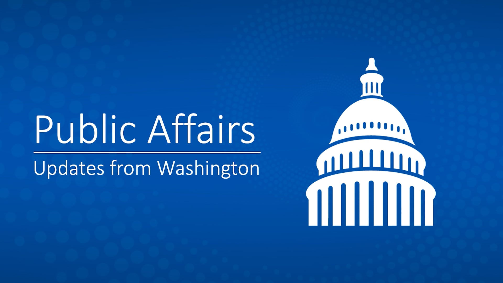 *NEW* Public Affairs: 2026-03-March
