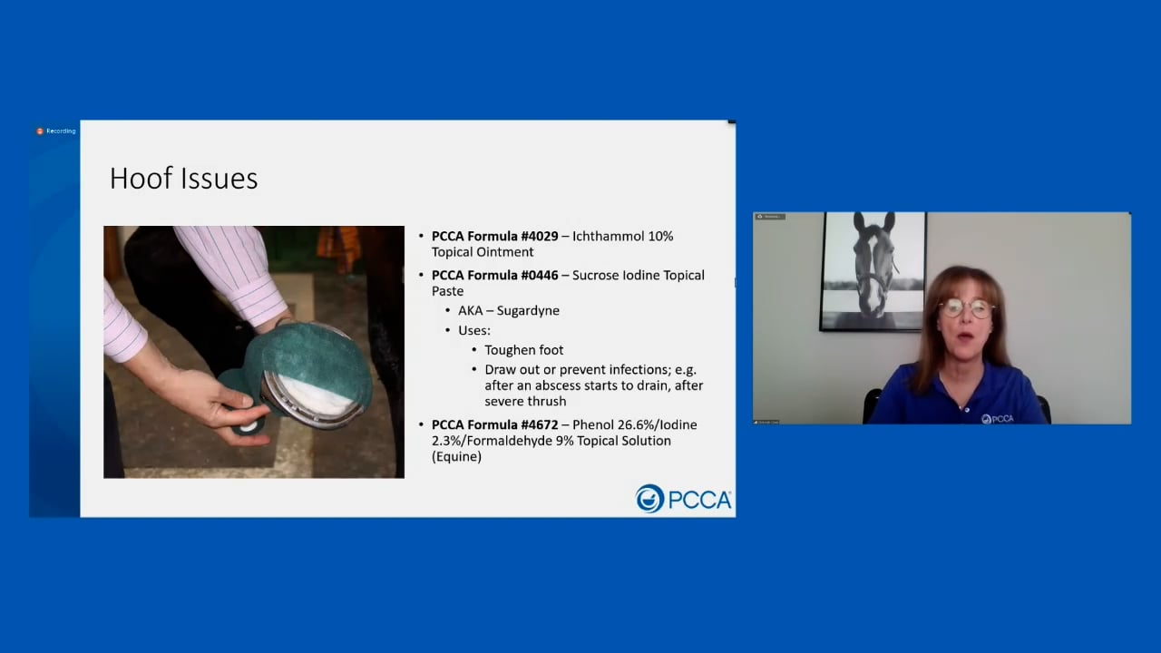 Compounding Opportunities for Equine Medical Conditions