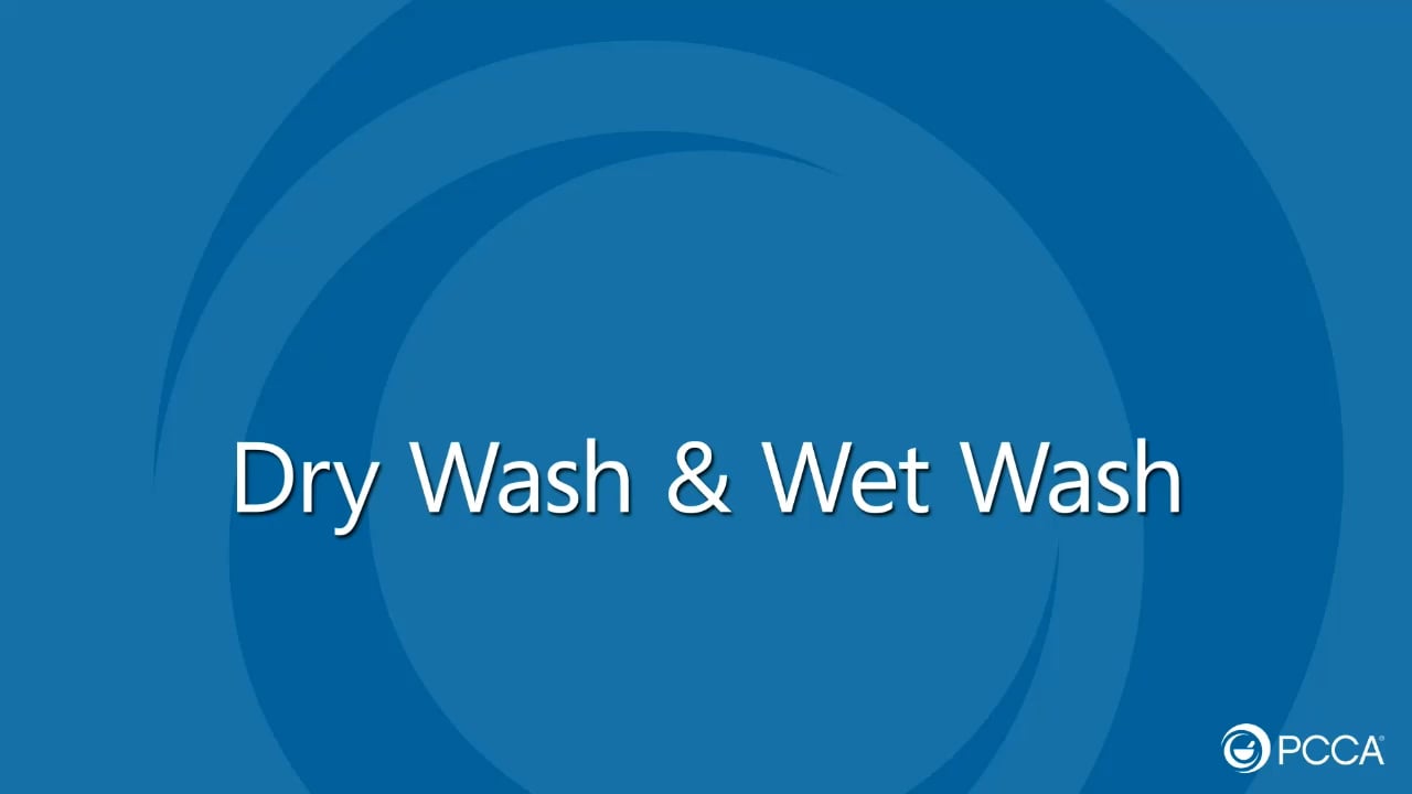 Dry Wash & Wet Wash