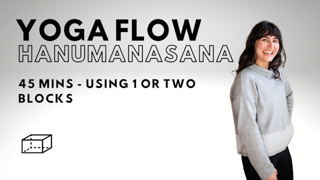 Yoga Flow - Hanumanasana