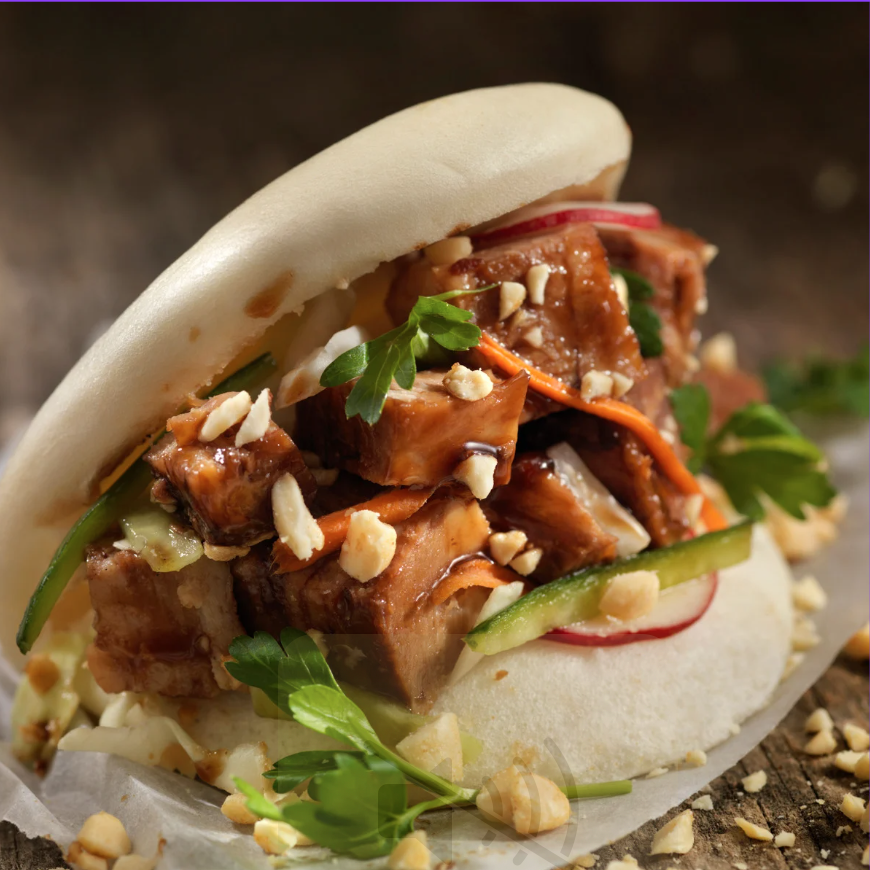 Hoisan Pork Belly Bao Buns