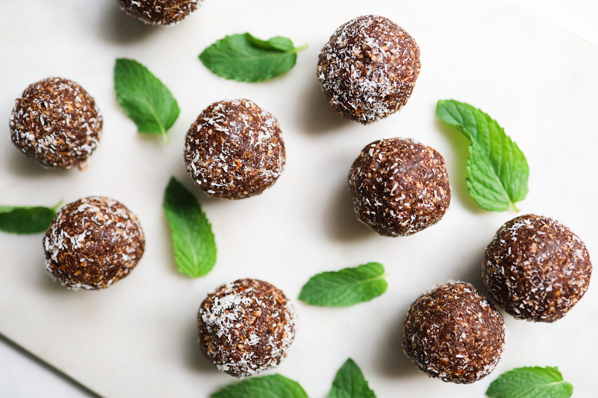 Choc Mint Bliss Balls - Marika Day
