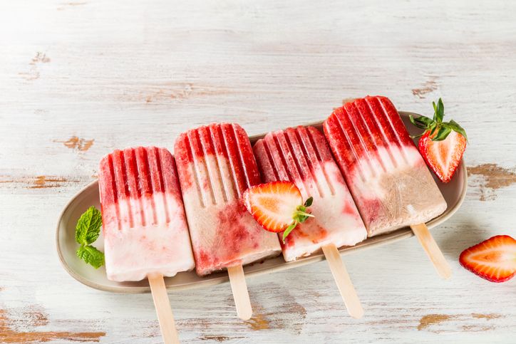 Coconut & Banana Popsicles