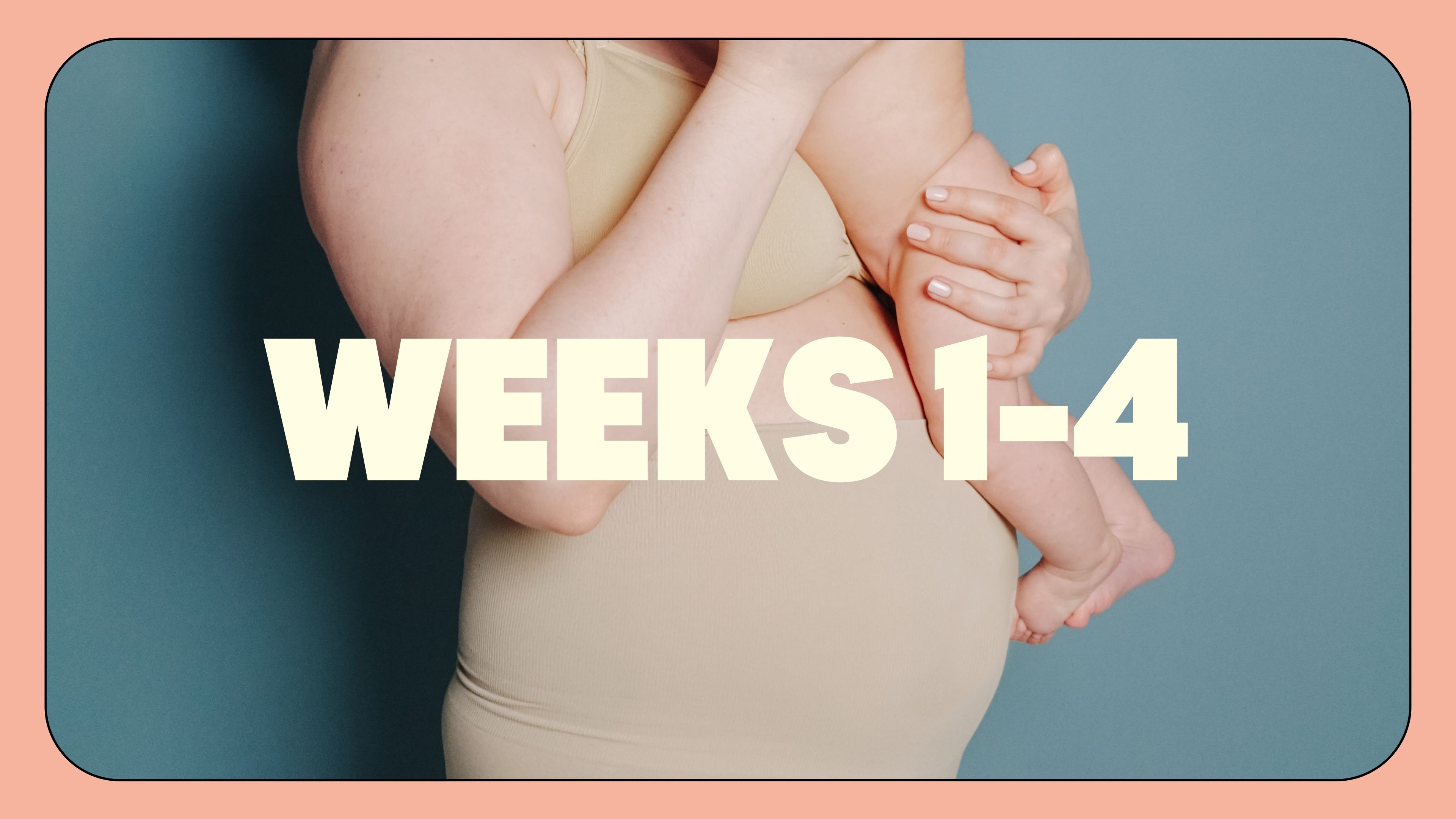 Your Calendar For Weeks 1-4