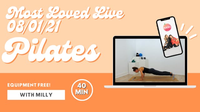 Most Loved Live - Pilates with Milly ...