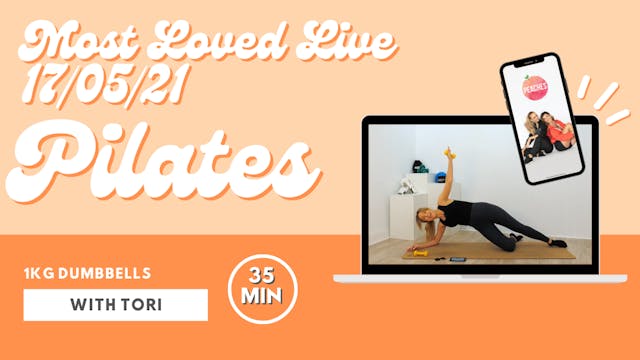 Most Loved Live - Pilates with Tori 1...