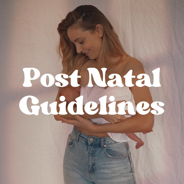 Post Natal Guidelines