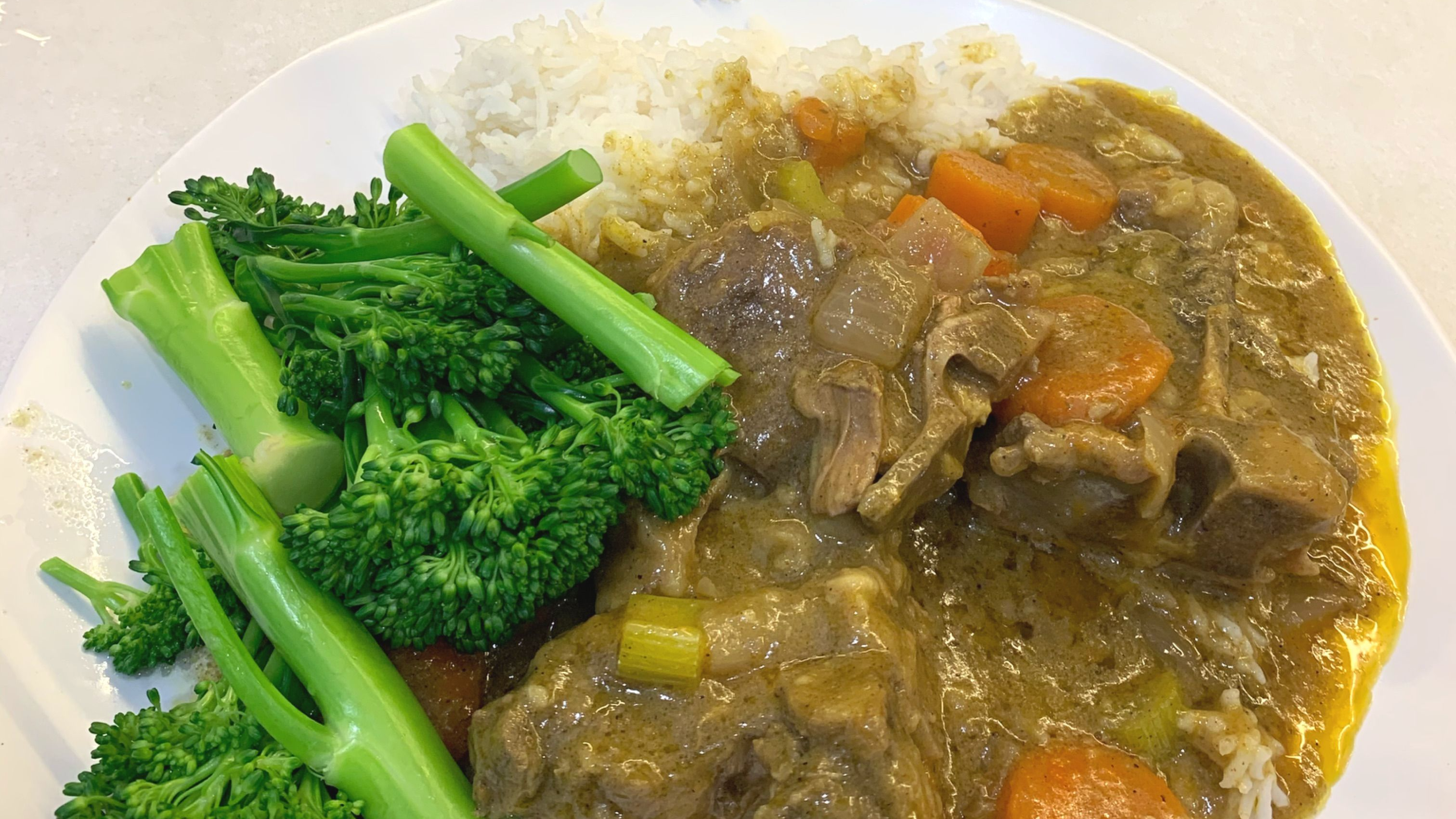 Bec's Curried Lamb Chops