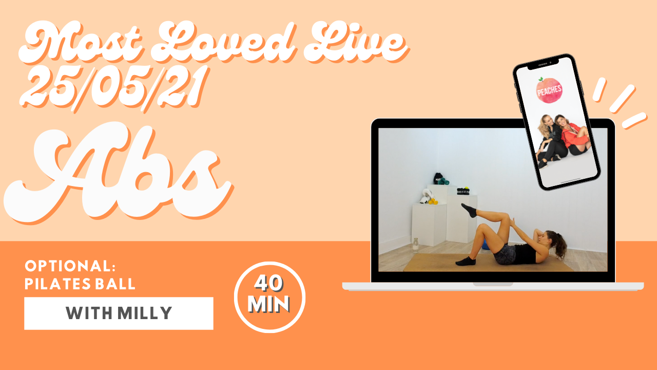 Most Loved Live - Abs with Milly 21/05/21