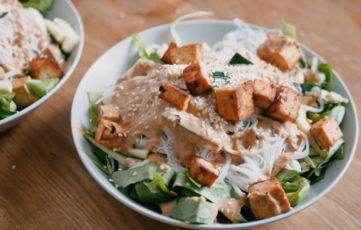 Asian Peanut Noodle Salad