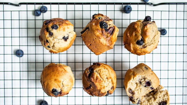 Blueberry Banana Muffins - Marika Day