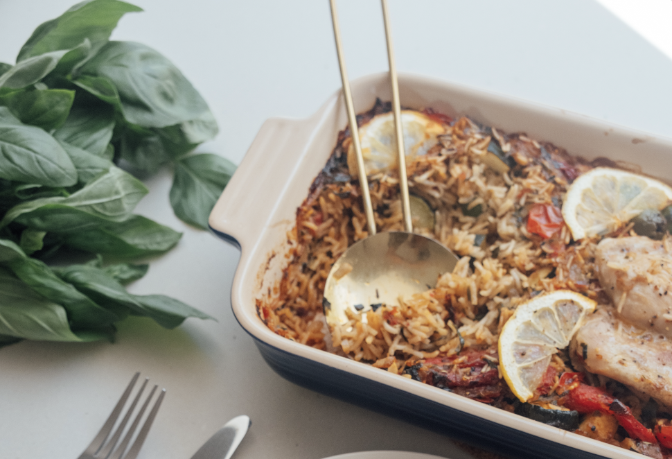 Holly's One Pan Herby Chicken