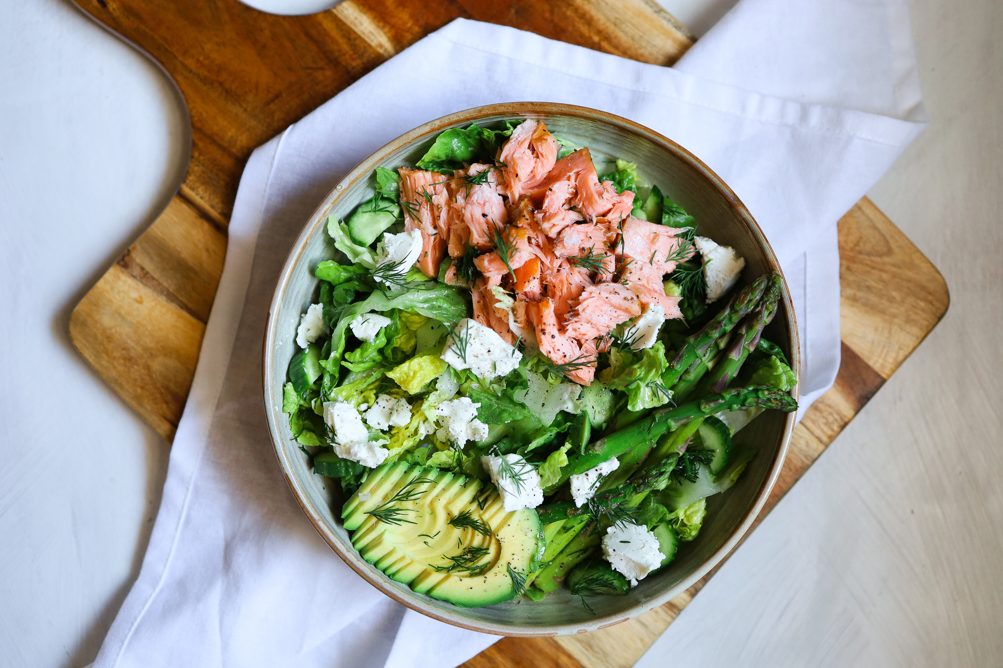 Salmon Avo Salad - Marika Day