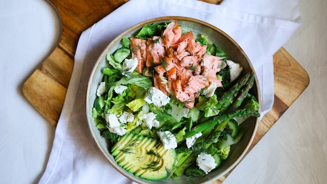 Salmon Avo Salad - Marika Day