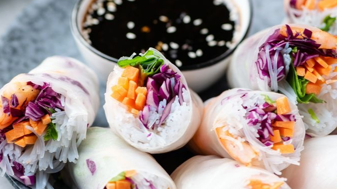 Easy Rice Paper Rolls