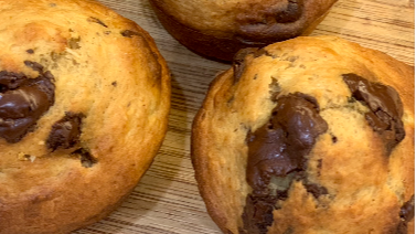 Bec's Choc Chip Banana Muffins
