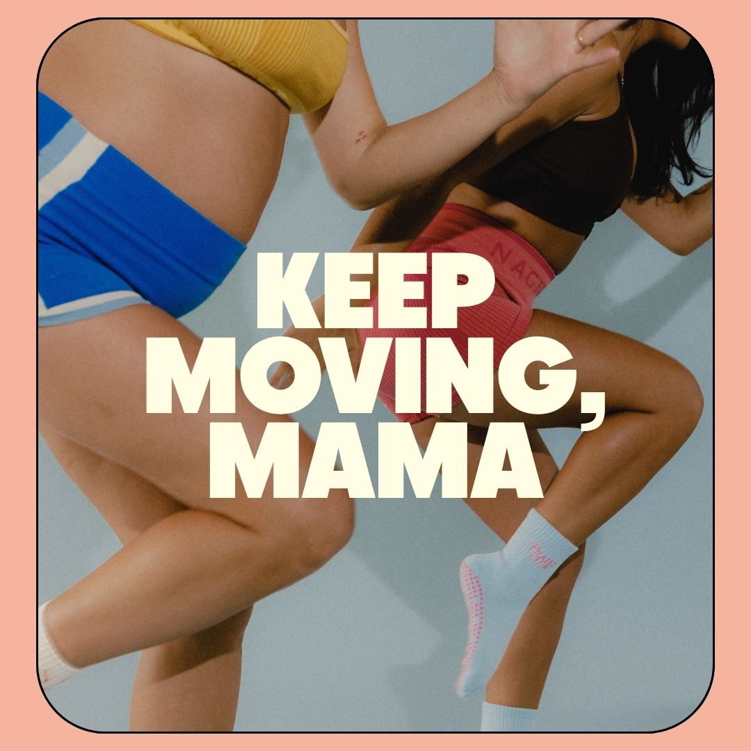 Keep moving, mama (finished our 12 week program?)