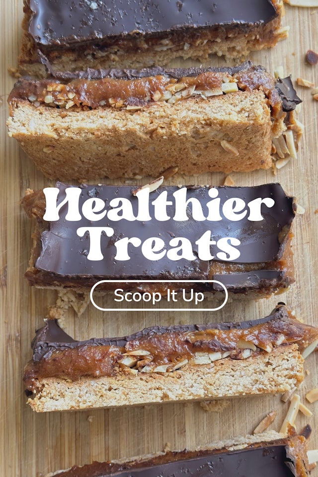 Scoop It Up Healthier Treats