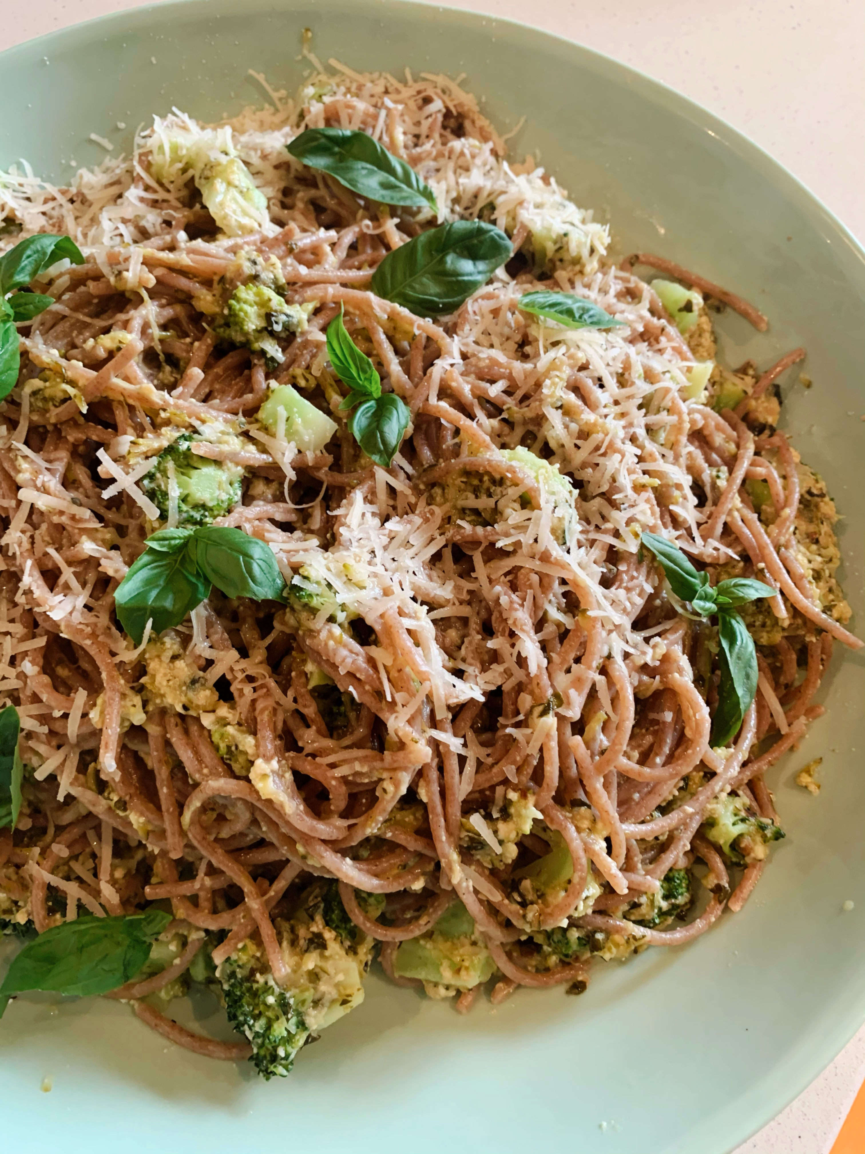 Healthy Zucchini and Ricotta Carbonara