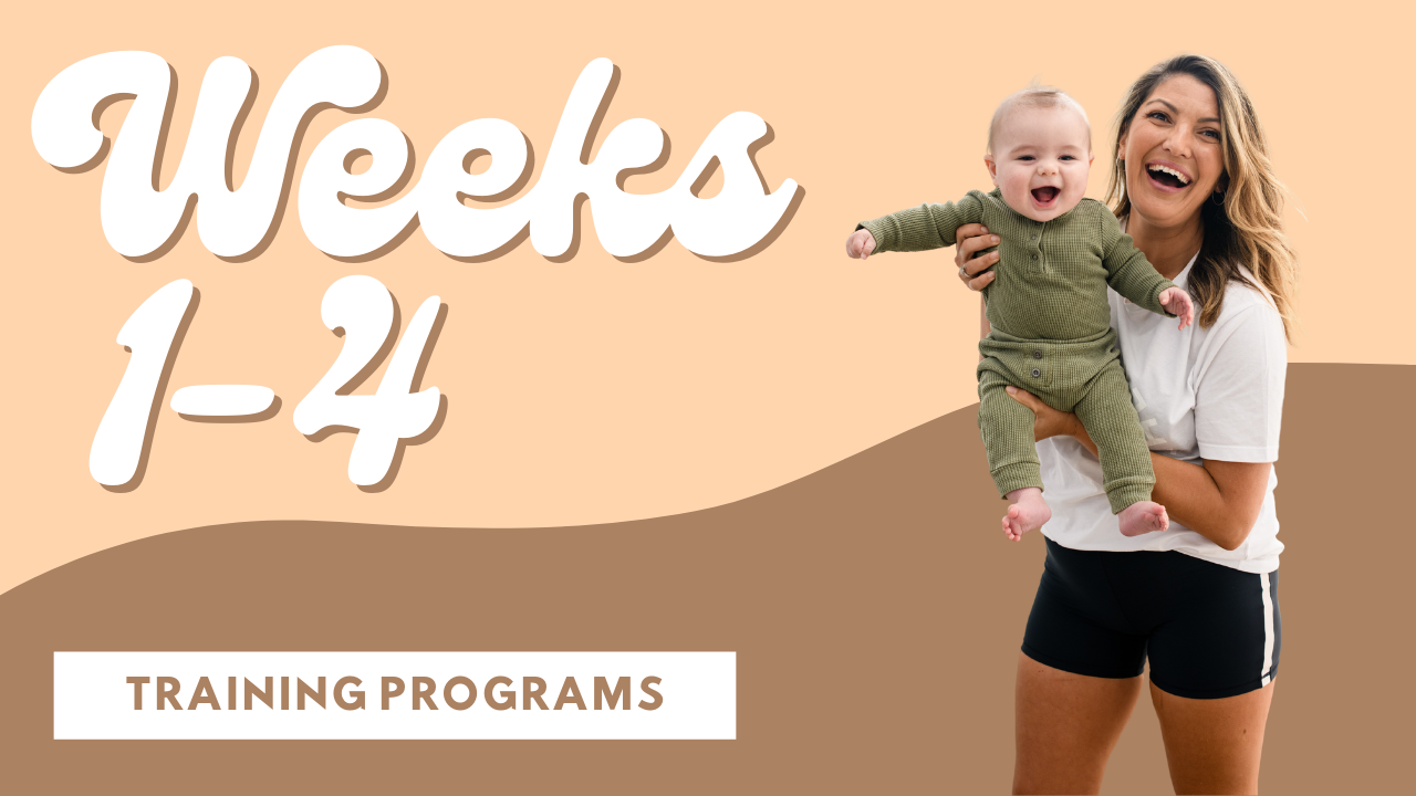 Your Calendar For Weeks 1-4