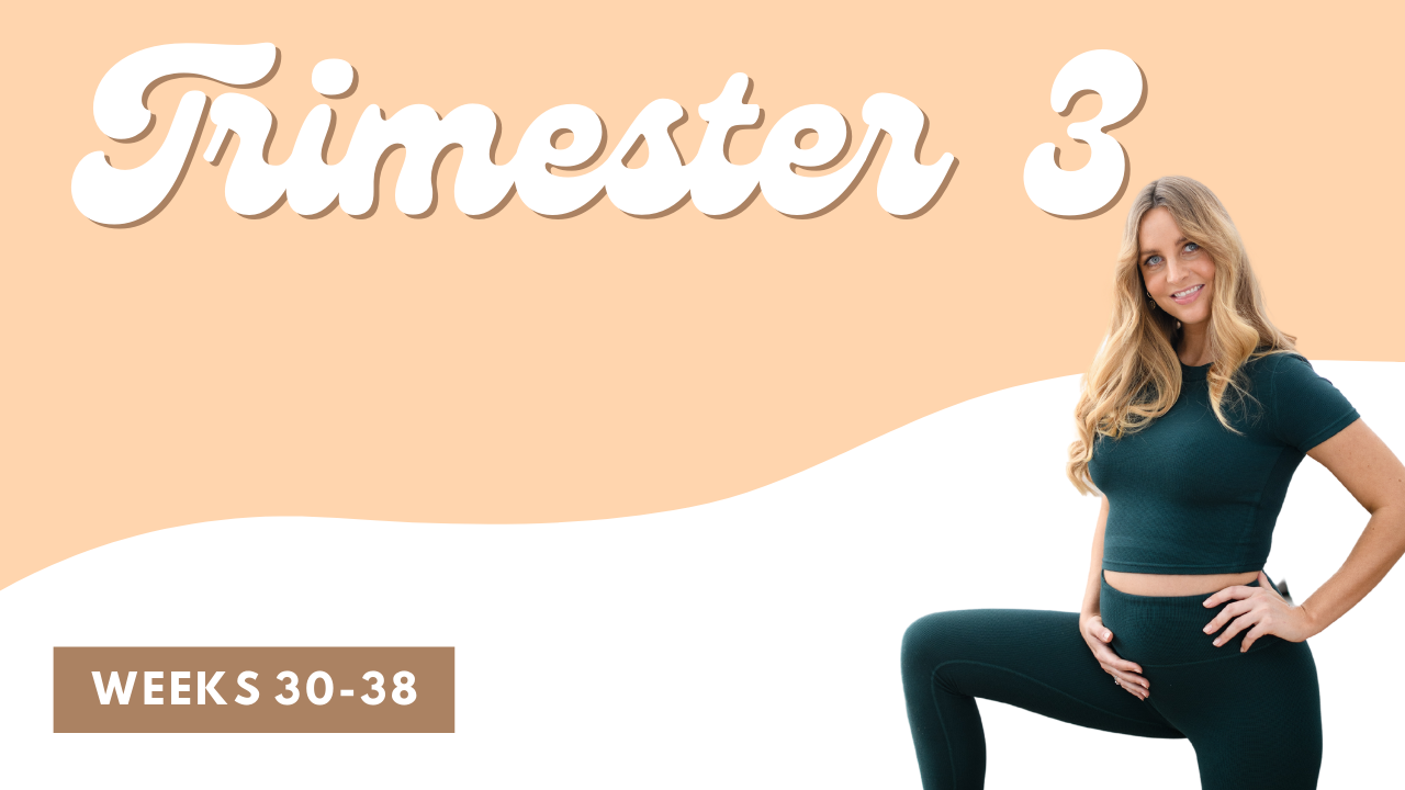 Prenatal Calendar Weeks 30 - 38