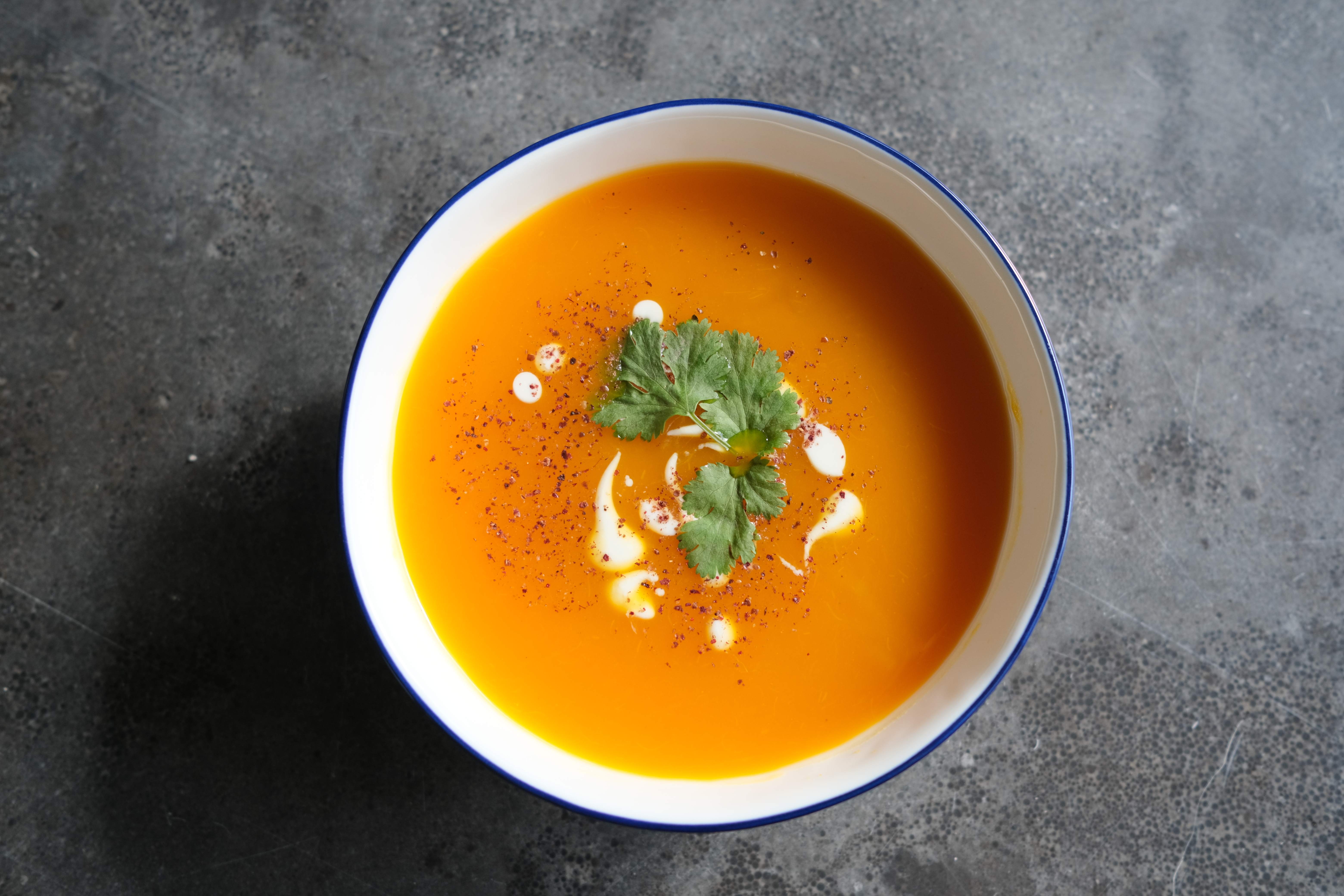 Prebiotic Lemony Carrot & Cauliflower Soup