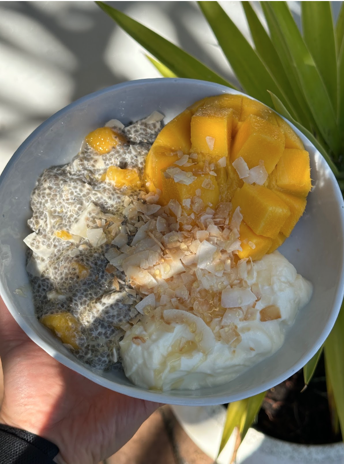 Mango & Coconut Chia Pudding