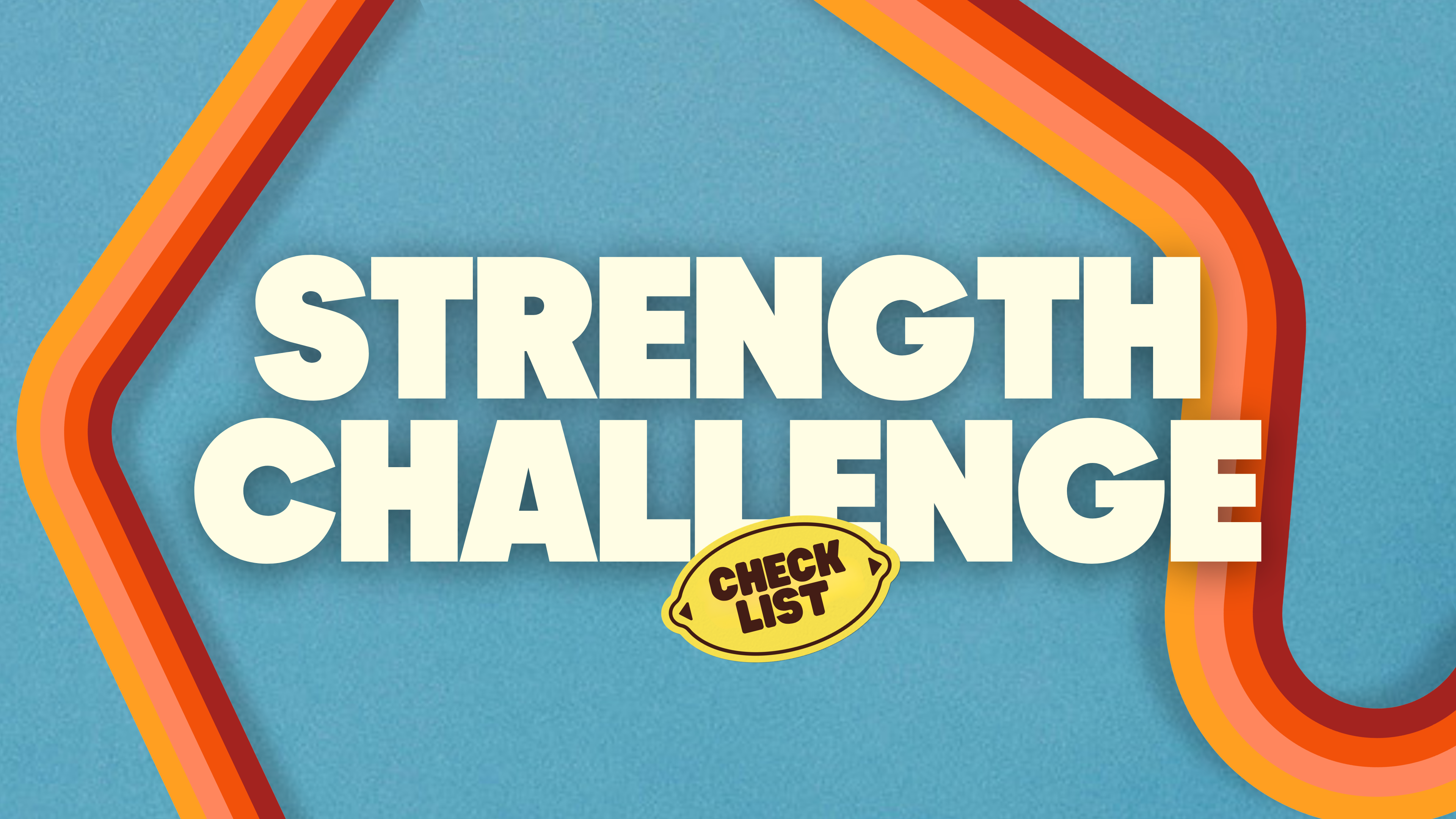 Strength Challenge Checklist
