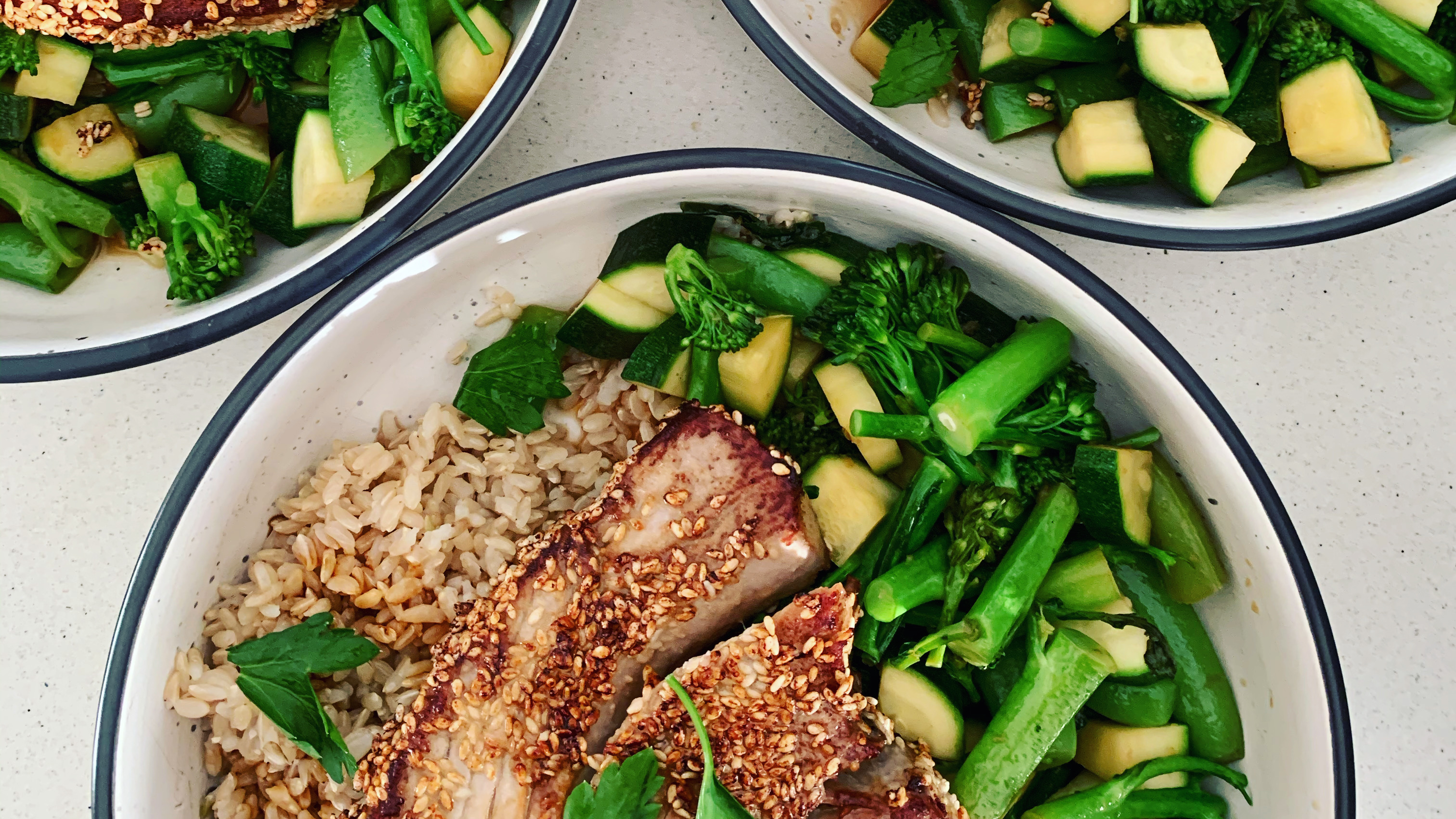 Tori's Seared Tuna Steaks