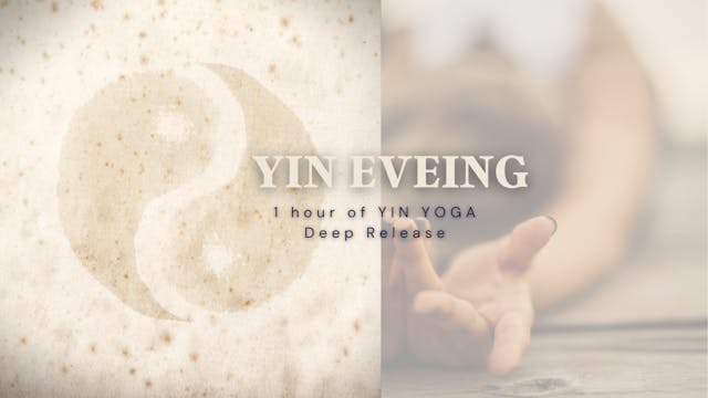 YIN yoga live. 