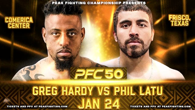 PFC 50- Hardy vs Latu