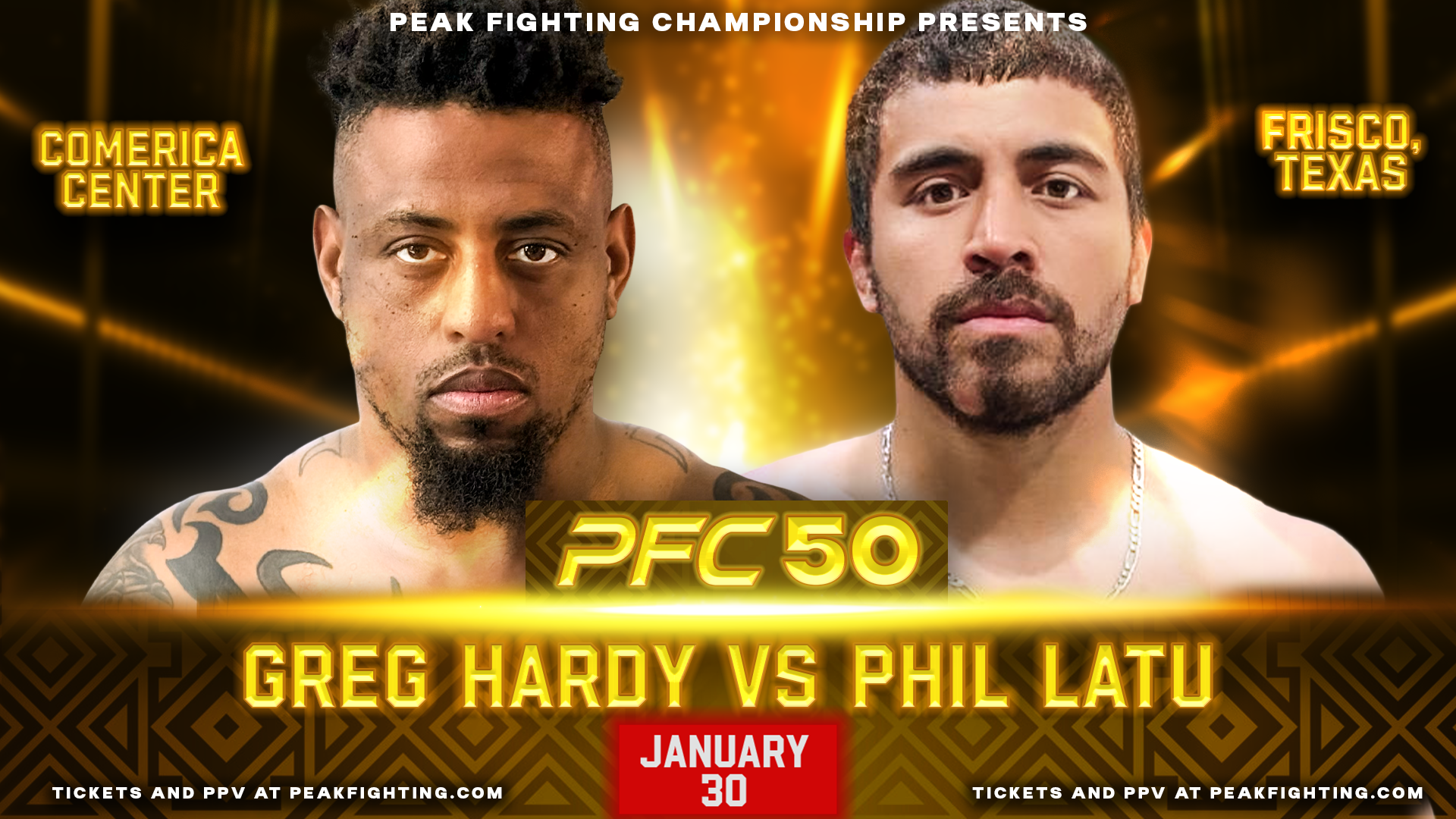 PFC 50 Full Event