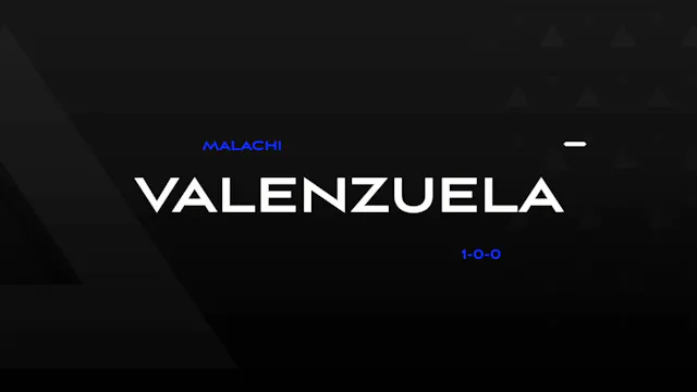 Jose Sarmiento vs Malachi Valenzuela